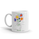 Pablo Picasso Bouquet of Peace 1958 Artwork Mug