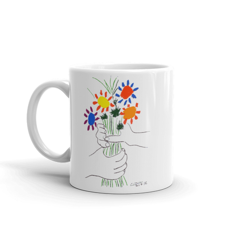 Pablo Picasso Bouquet of Peace 1958 Artwork Mug