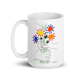 Pablo Picasso Bouquet of Peace 1958 Artwork Mug