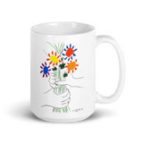 Pablo Picasso Bouquet of Peace 1958 Artwork Mug