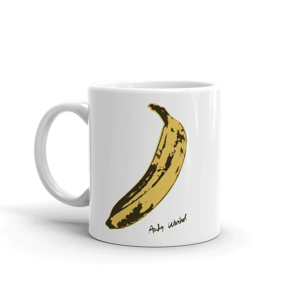 Andy Warhol's Banana, 1967 Pop Art Mug