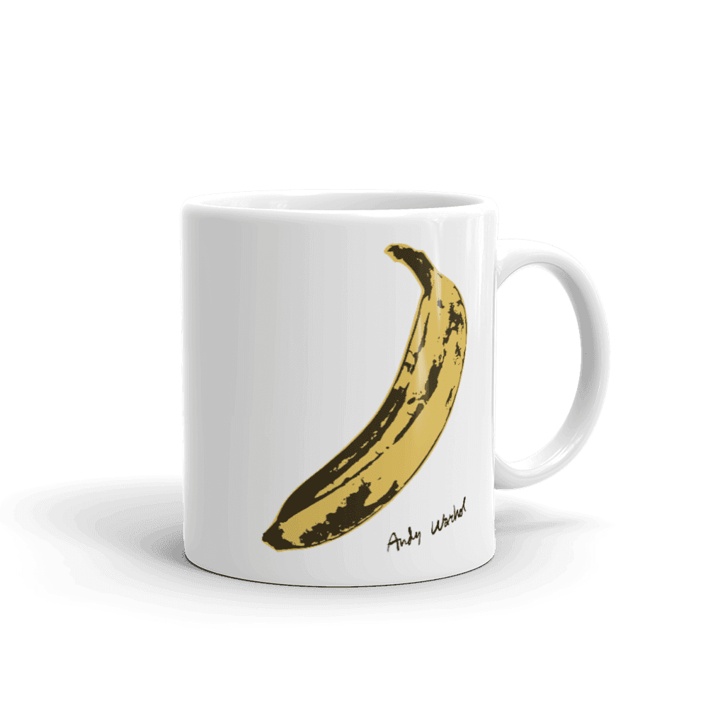 Andy Warhol's Banana, 1967 Pop Art Mug