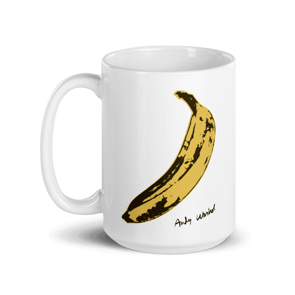 Andy Warhol's Banana, 1967 Pop Art Mug