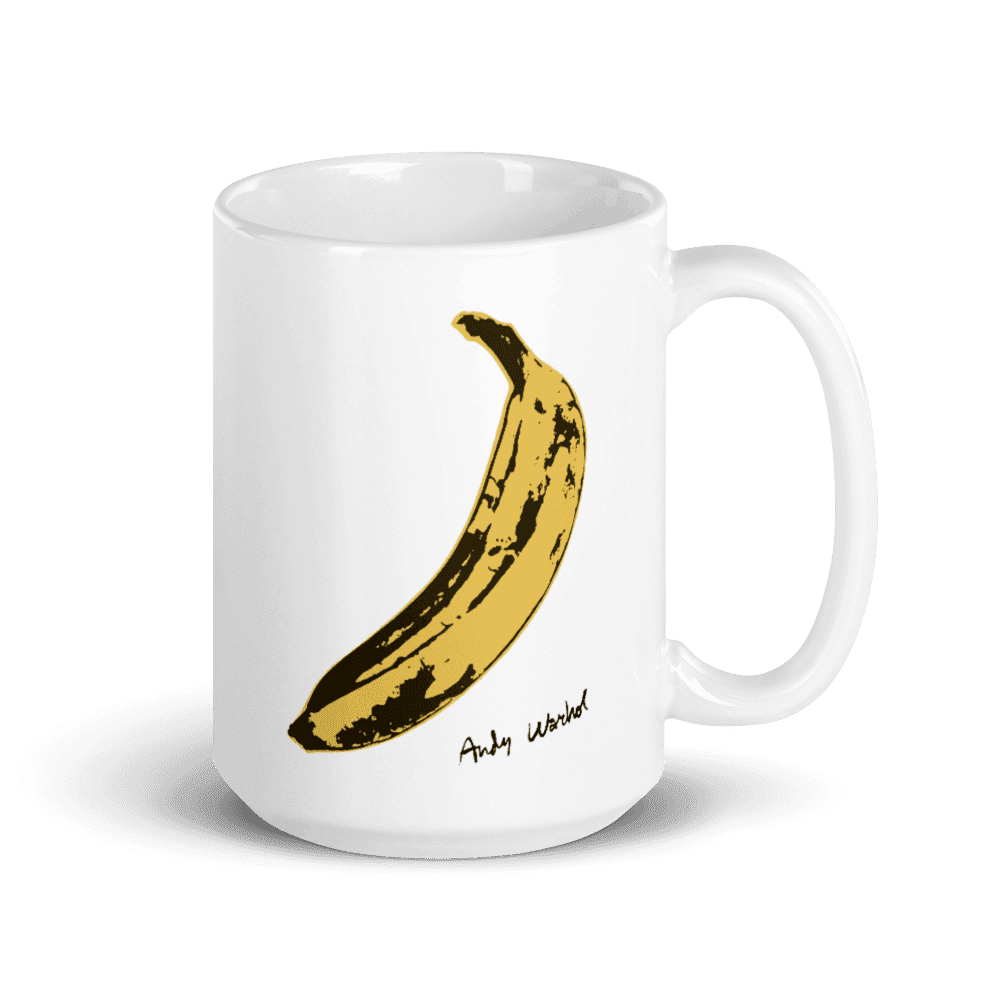 Andy Warhol's Banana, 1967 Pop Art Mug