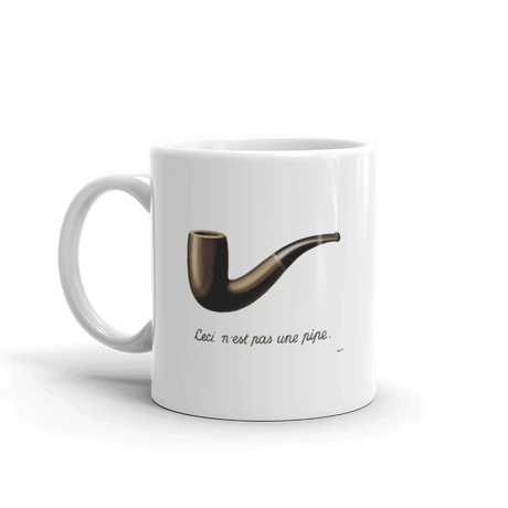 Rene Magritte This Is Not A Pipe, 1929 Artwork Mug