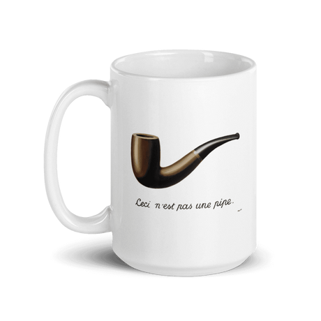 Rene Magritte This Is Not A Pipe, 1929 Artwork Mug