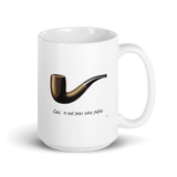 Rene Magritte This Is Not A Pipe, 1929 Artwork Mug