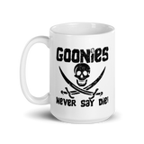 The Goonies Never Say Die Distressed Mug