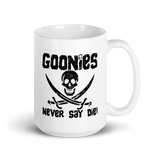 The Goonies Never Say Die Distressed Mug