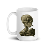 Van Gogh Skull of a Skeleton with Burning Cigarette 1886 Mug