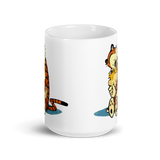 Calvin and Hobbes Hugging Mug