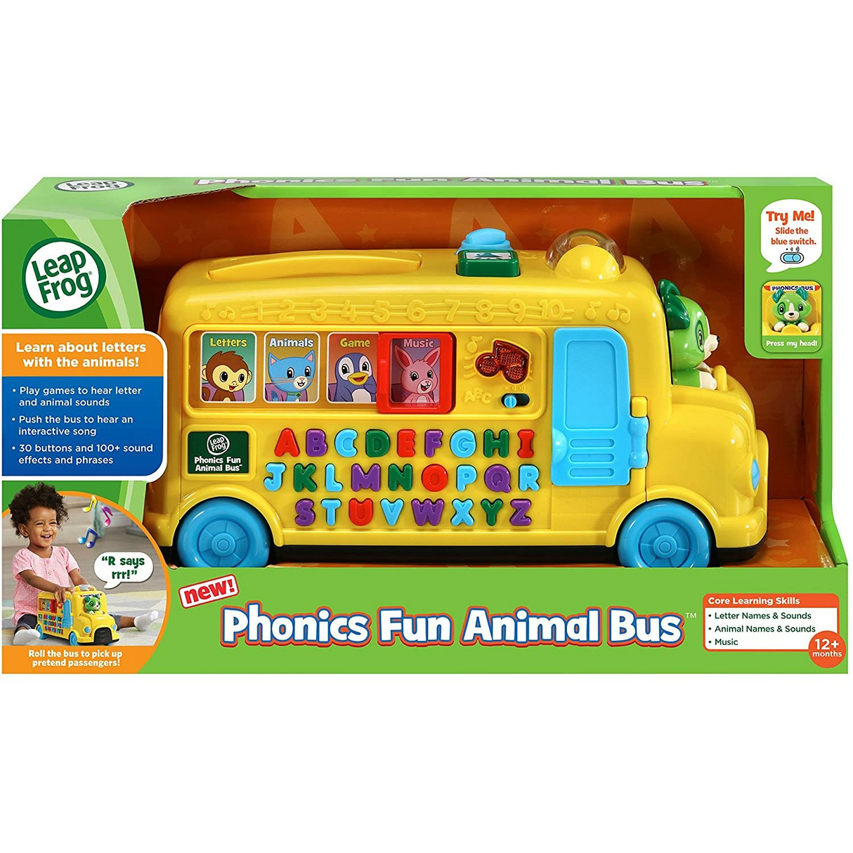 LeapFrog Phonics Fun Animal Bus