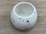 Sugar Bowl with Lid and Spoon in a Celebration Glaze