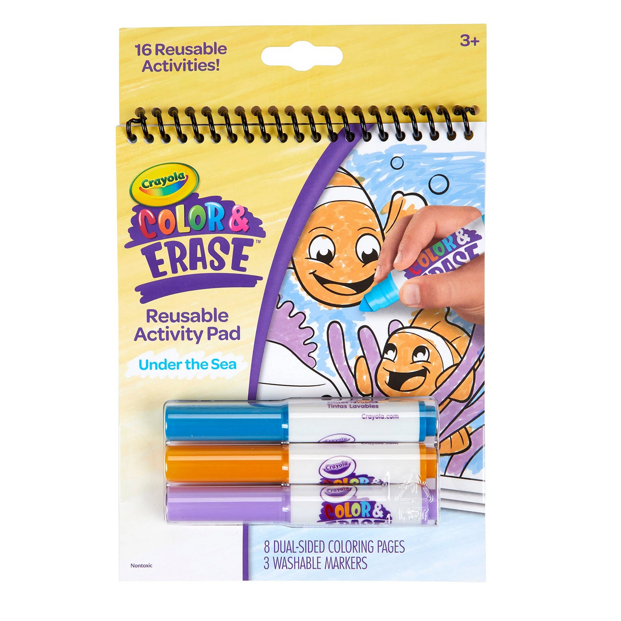 Crayola Color & Erase Reusable Activity Pad Under the Sea