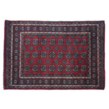 Bokhara Red Velvet Woolen Mat