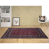 Bokhara Red Velvet Woolen Mat