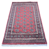 Bokhara Red Velvet Woolen Mat