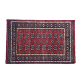 Bokhara Handknotted Cordovan Woolen Mat