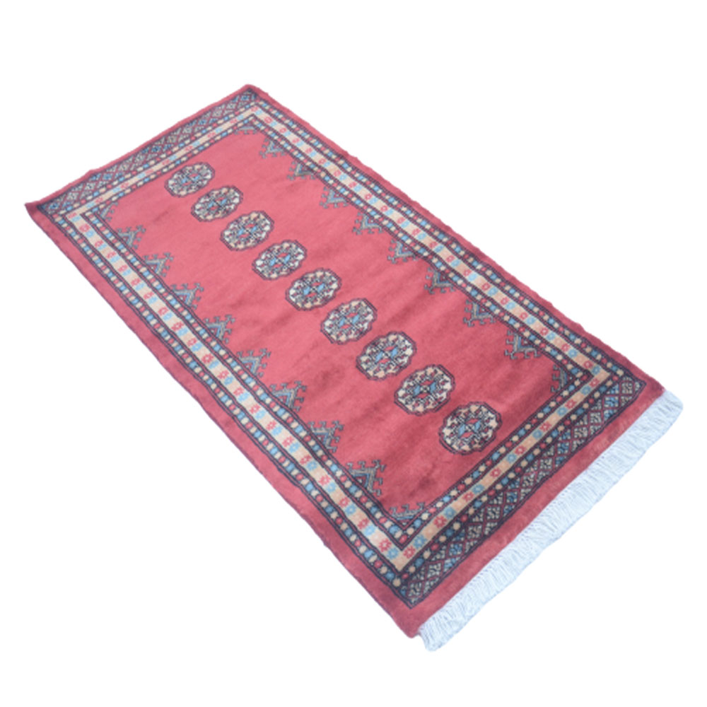 Bokhara Handknotted Bazaar Woolen Mat