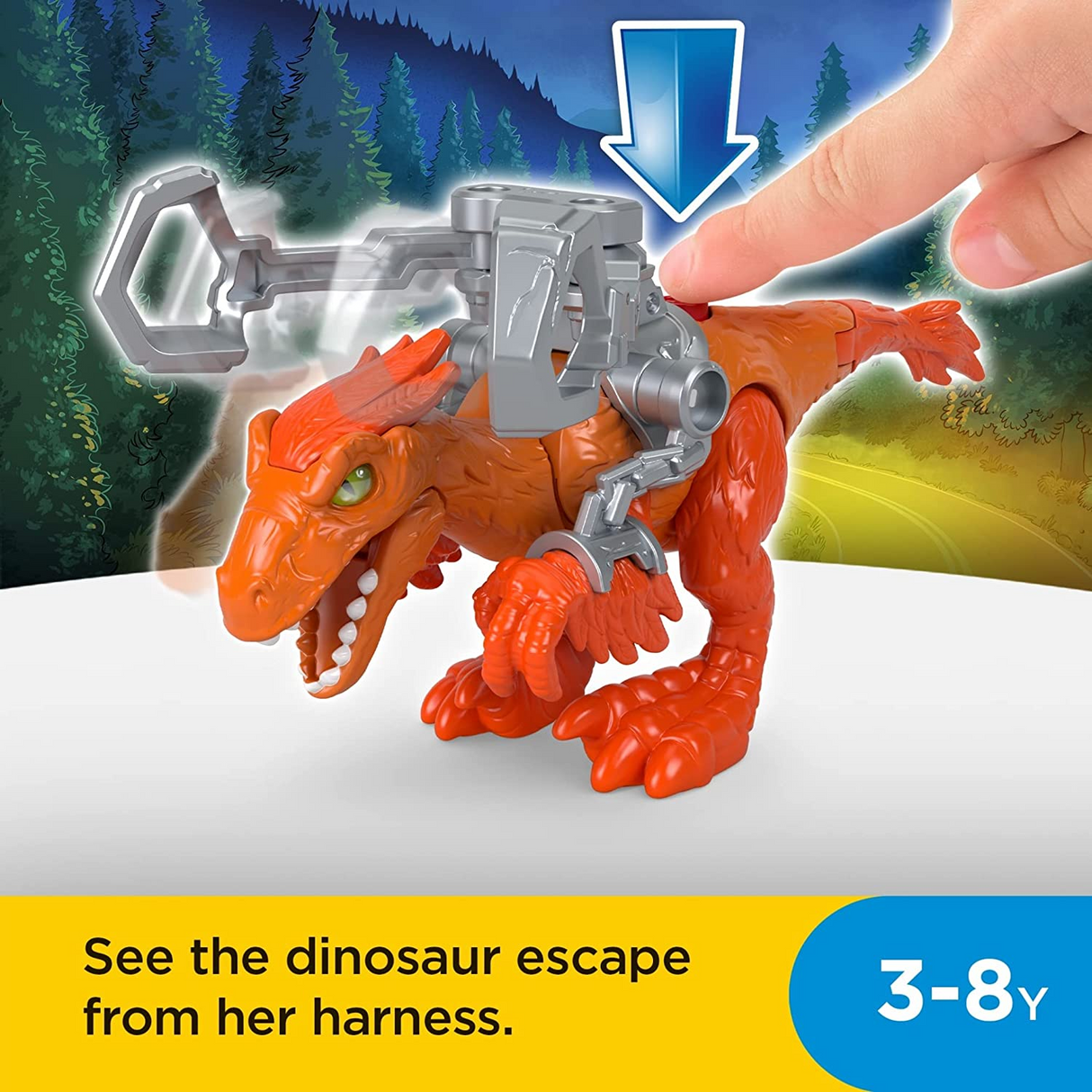 Fisher-Price Imaginext Jurassic World Pyroraptor Figure