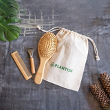 Bamboo Hair Brush Set