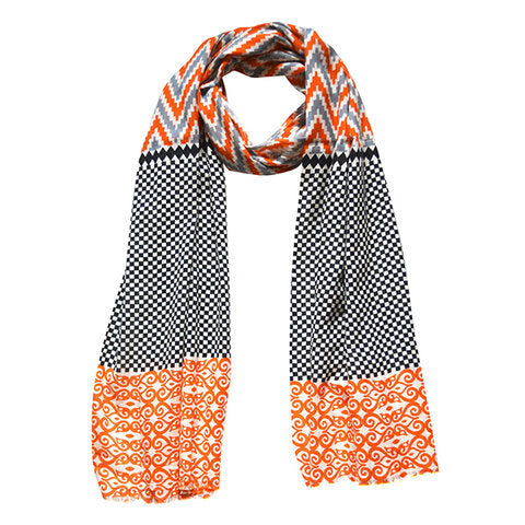 Sahara- Ikat Print fashion Scarf