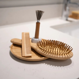 Bamboo Hair Brush Set