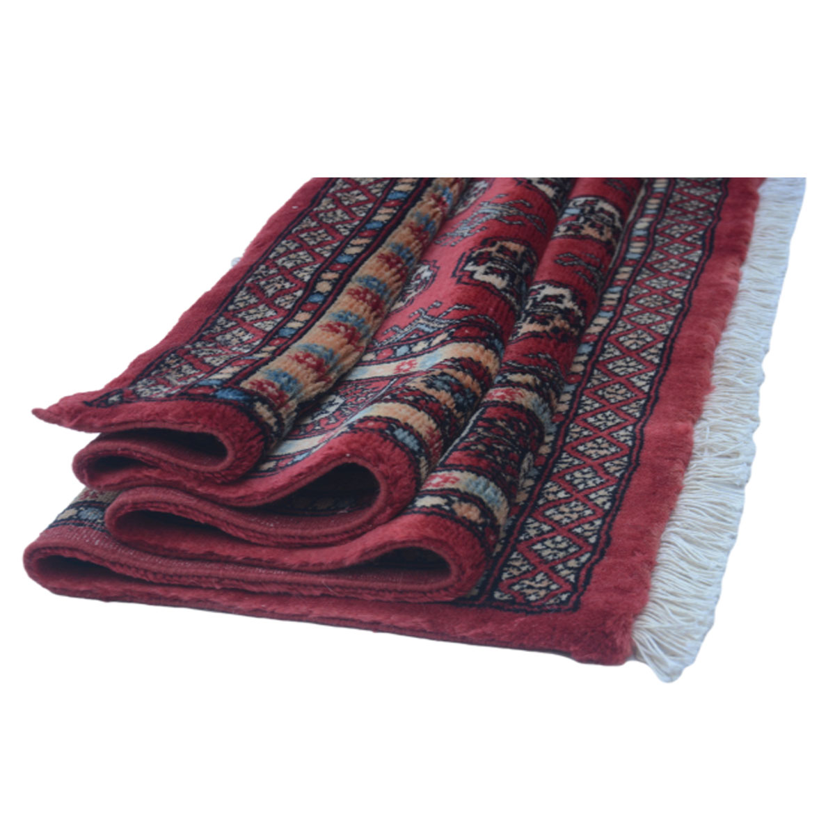 Handknotted Bokhara Monarch Wool Mat