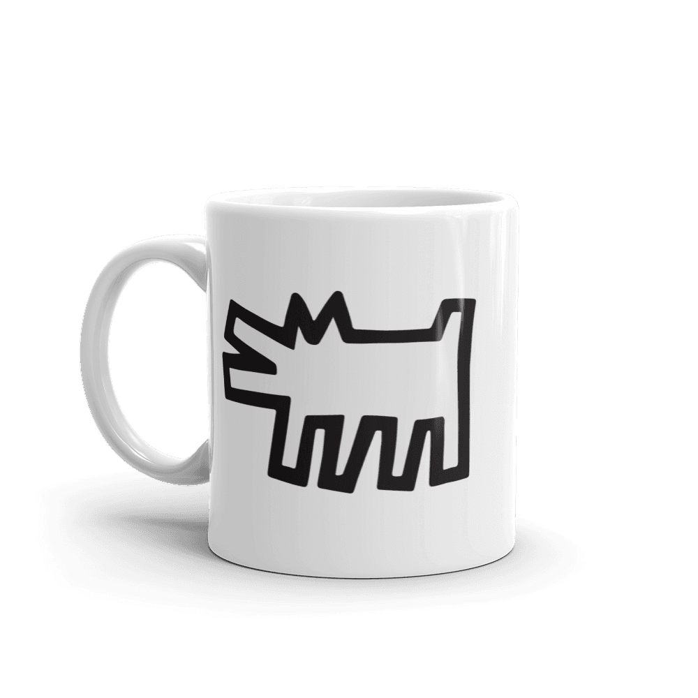 The Barking Dog Icon, 1990 Street Art Mug