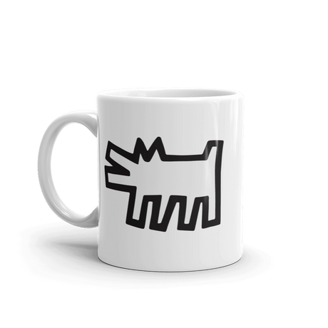 The Barking Dog Icon, 1990 Street Art Mug