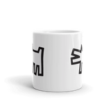 The Barking Dog Icon, 1990 Street Art Mug