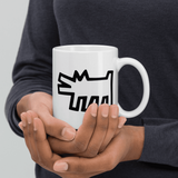 The Barking Dog Icon, 1990 Street Art Mug