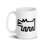 The Barking Dog Icon, 1990 Street Art Mug