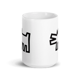 The Barking Dog Icon, 1990 Street Art Mug