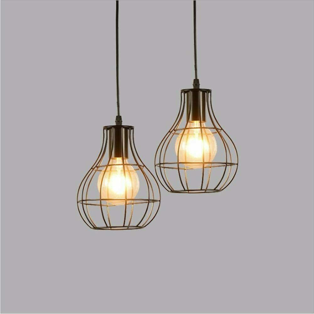 New Modern Vintage Industrial Retro Loft Metal Ceiling Lamp Shade Pendant Light~2248