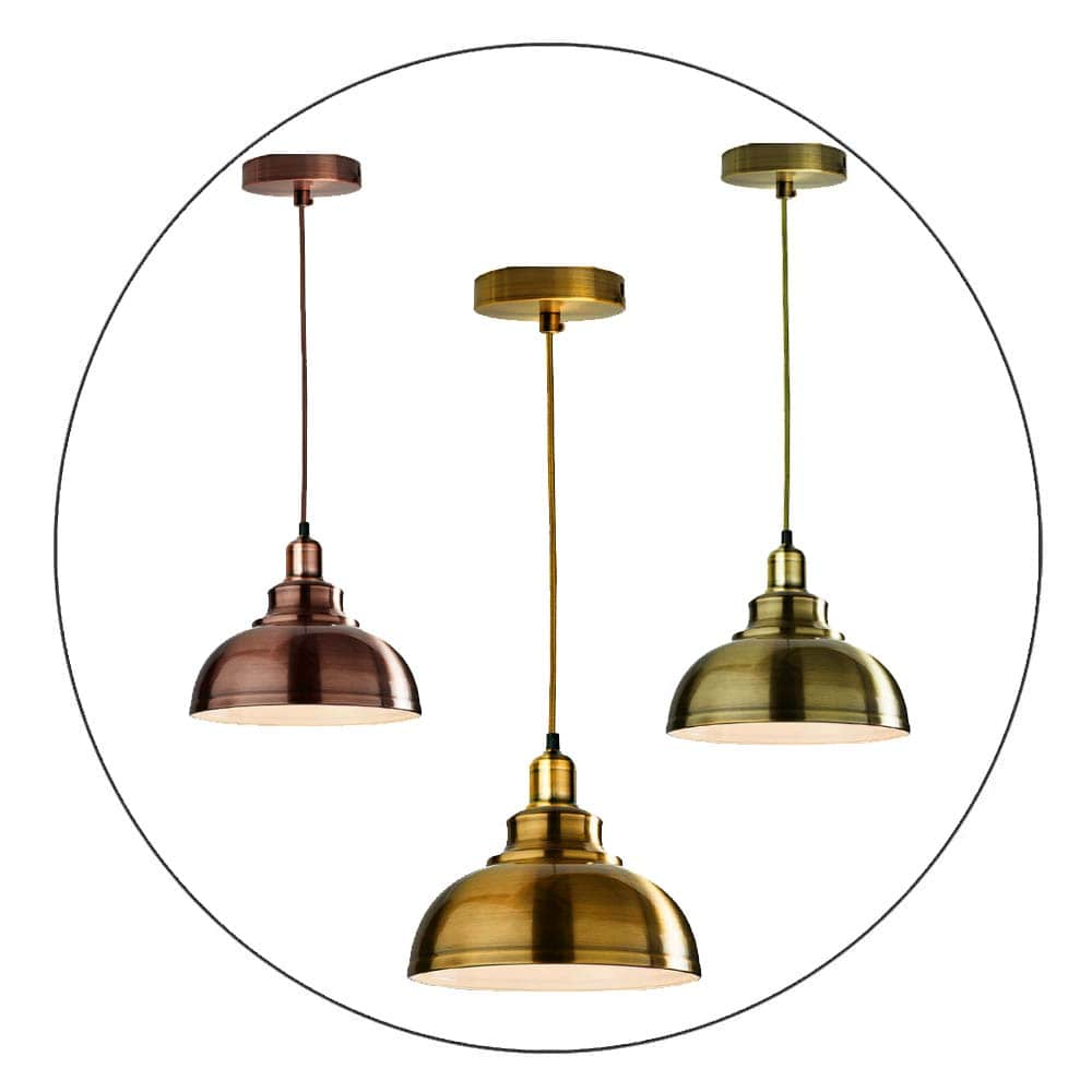 Vintage Industrial Modern Ceiling Pendant Light Loft Ceiling Lampshade ~2096