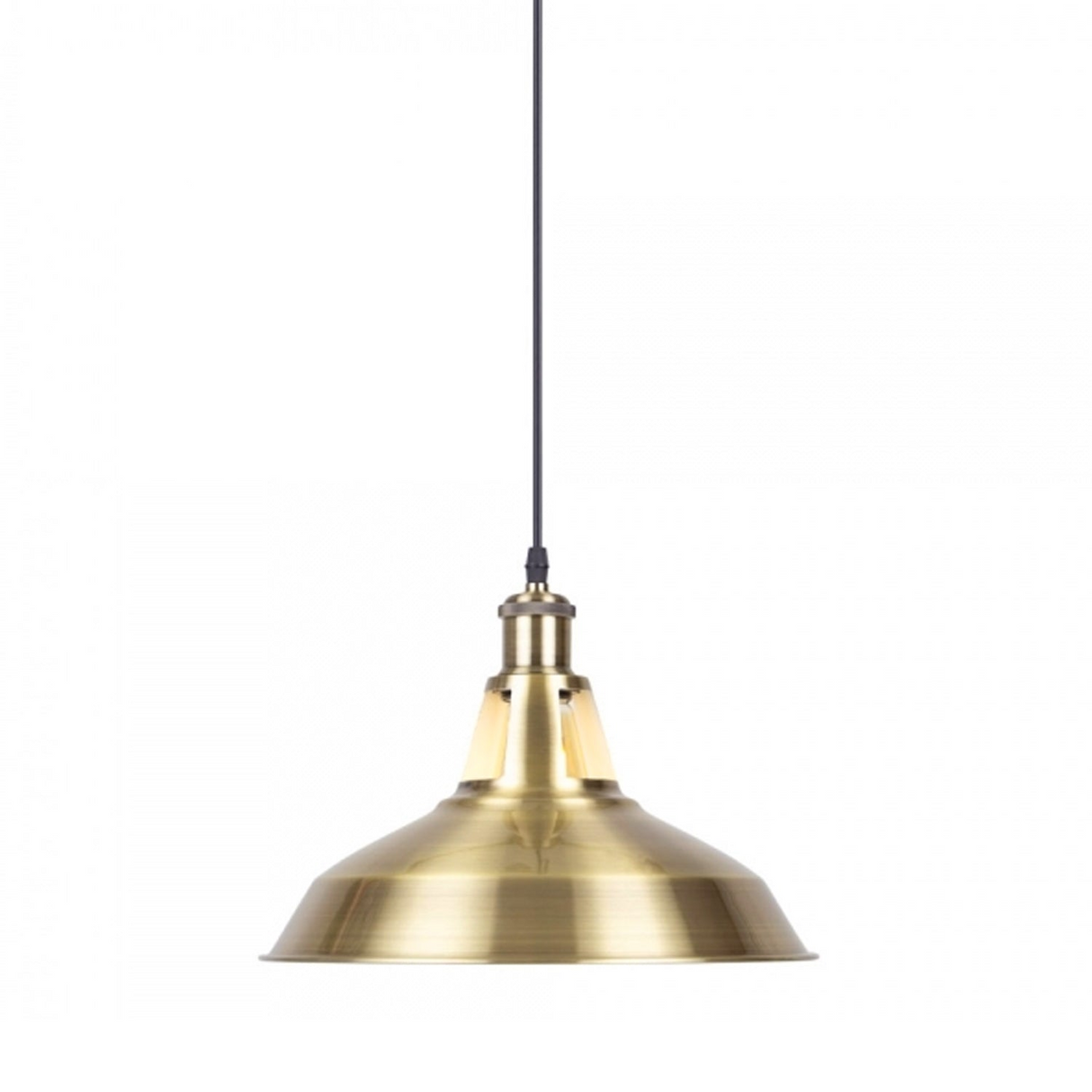 Yellow Brass Industrial Metal Ceiling Pendant Light Shade Hanging Lights~1570