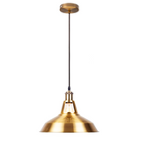 Yellow Brass Industrial Metal Ceiling Pendant Light Shade Hanging Lights~1570