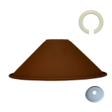 Modern Metal Brown Easy Fit Lampshade~1102