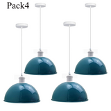 4 Pack Vintage Industrial Ceiling Pendant Light Retro Loft Style Metal Shade Lamp~3576